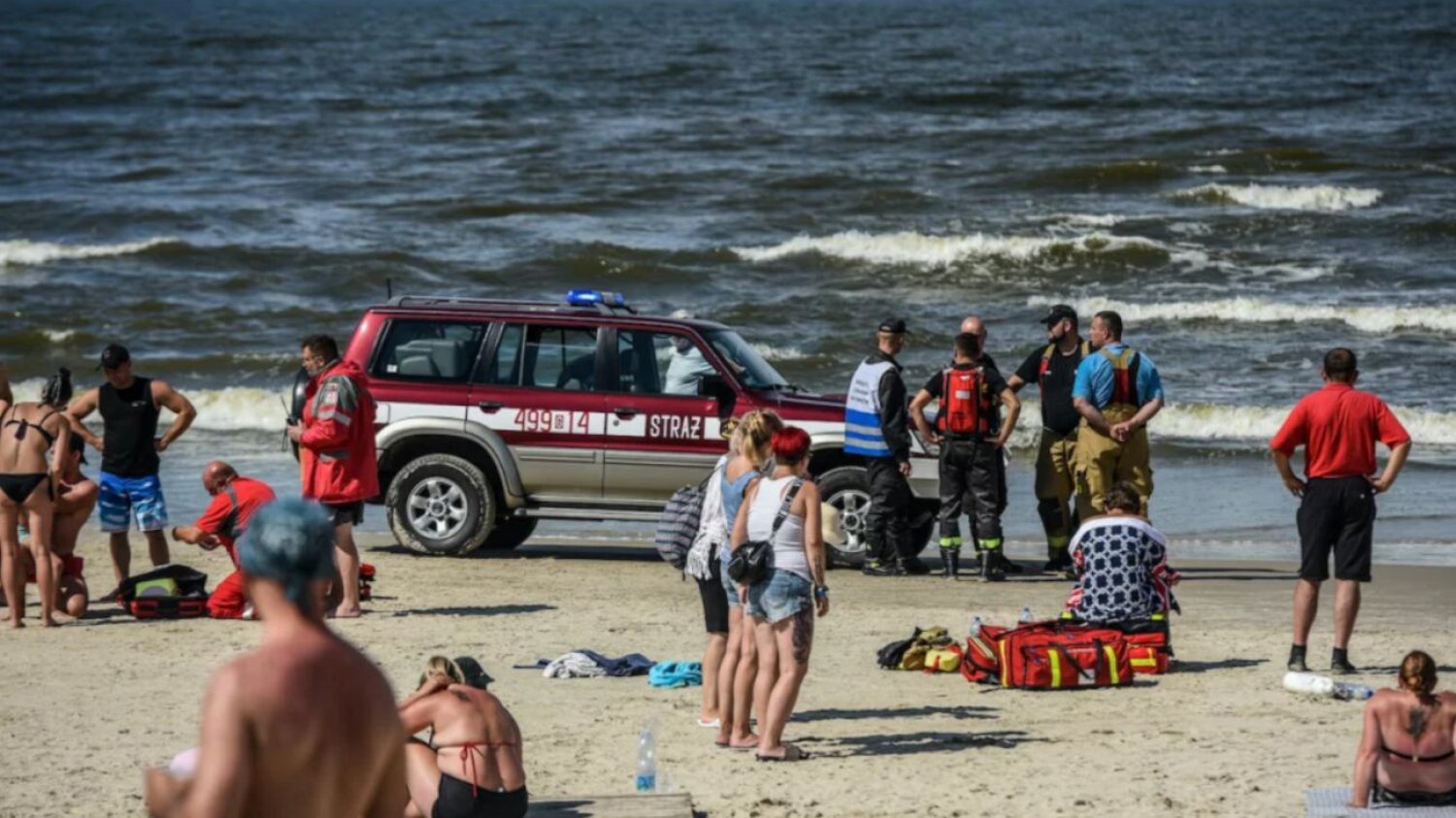 Tragedia w Łebie, utonął 39-latek (Zdjęcie poglądowe)