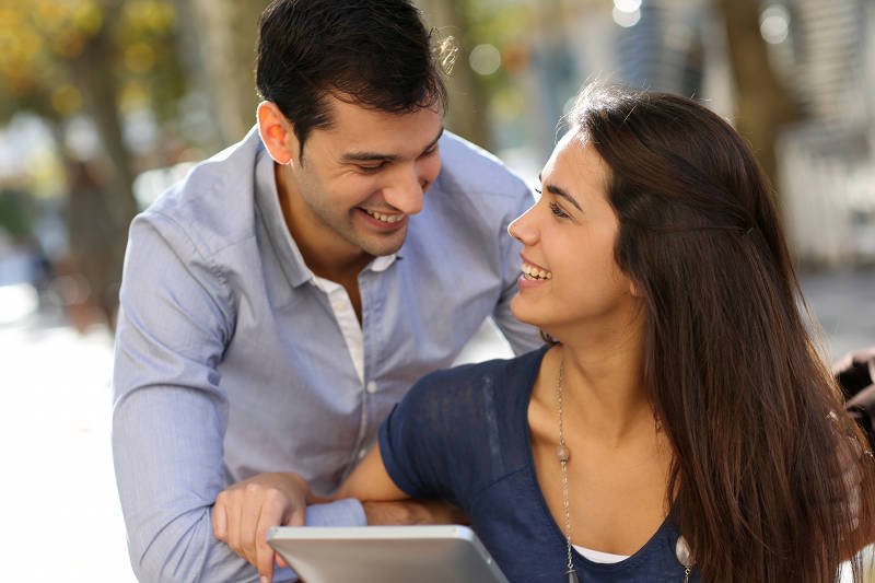 W relacjach damsko - męskich to wzrok gra główną rolę