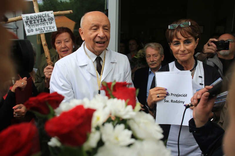 Protest w sprawie prof. Chazana zorganizowany 14 czerwca.