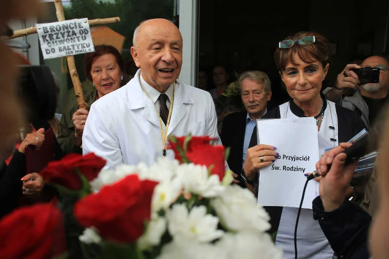 Protest w sprawie prof. Chazana zorganizowany 14 czerwca.