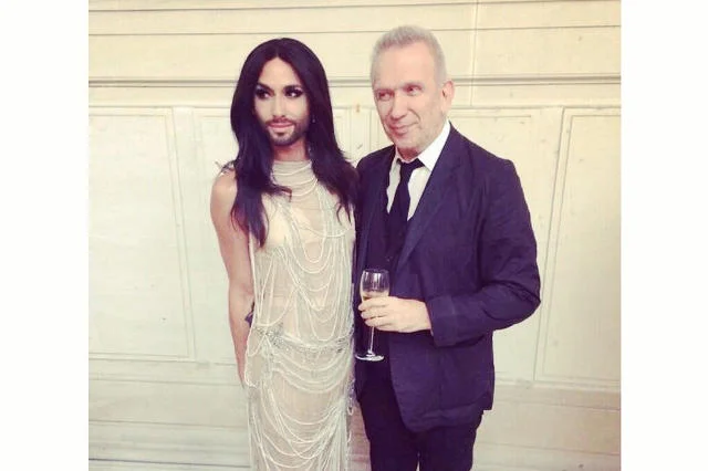 Conchita i Gaultier przyjaźnią się.