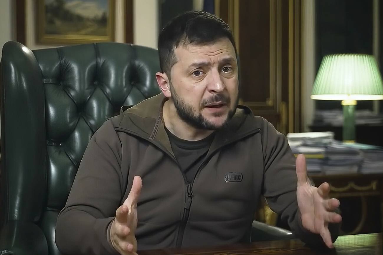 Prezydent Ukrainy Wołodymyr Zełenski wygłosił kolejne przemówienie, w którym zaatakował zachodnich sojuszników za rzekomo zbyt słabą pomoc