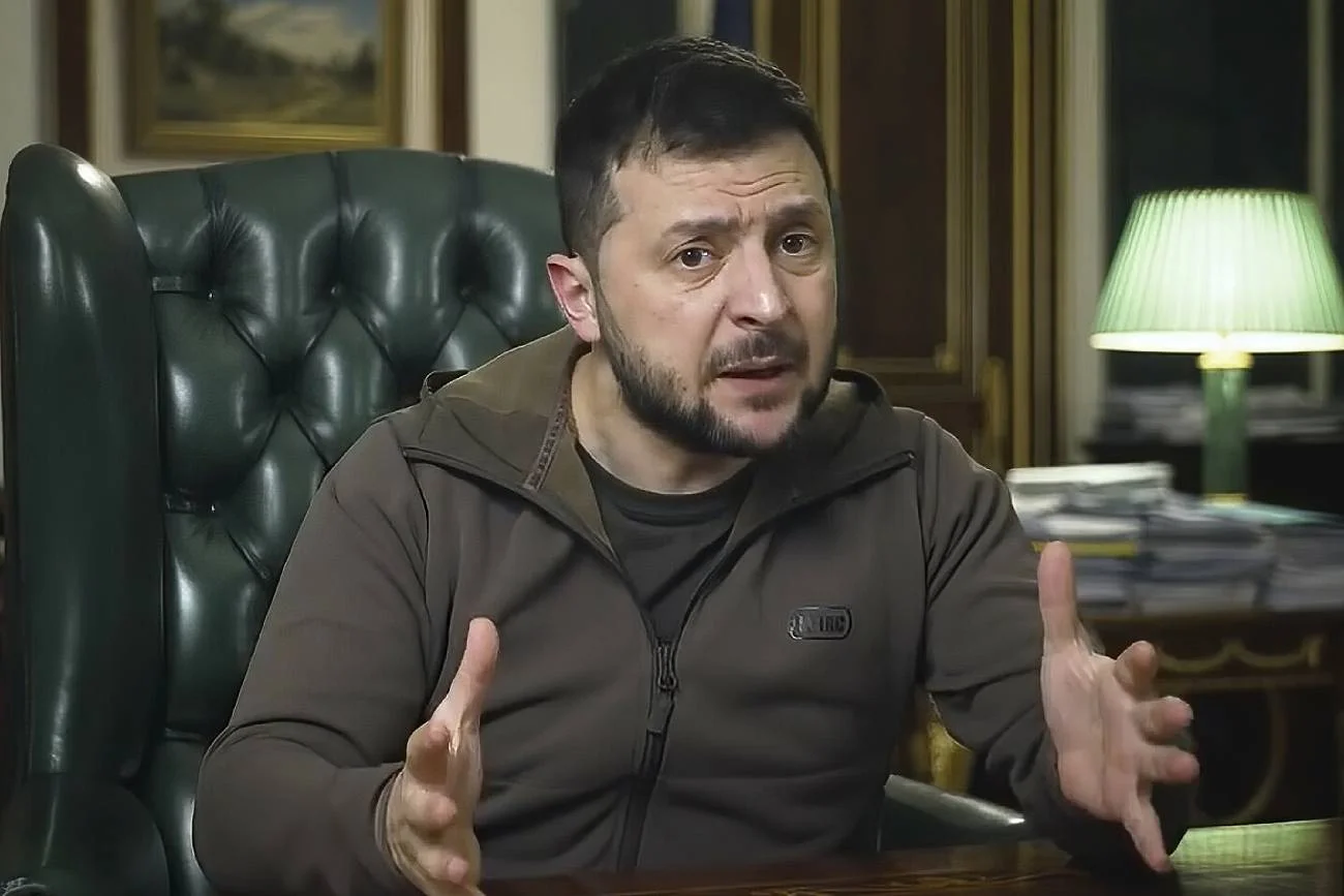 Prezydent Ukrainy Wołodymyr Zełenski wygłosił kolejne przemówienie, w którym zaatakował zachodnich sojuszników za rzekomo zbyt słabą pomoc. Prezydent Ukrainy Wołodymyr Zełenski wygłosił kolejne przemówienie, w którym zaatakował zachodnich sojuszników za rzekomo zbyt słabą pomoc