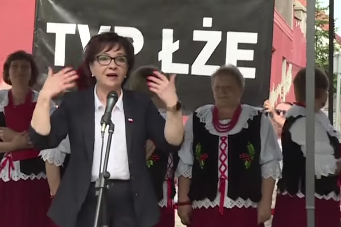 Elżbieta Witek w Otyniu.