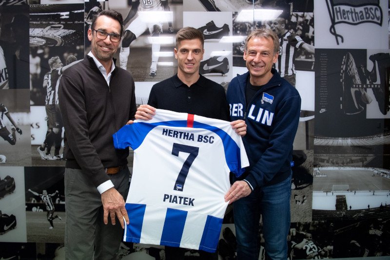 Piątek został graczem Herthy Berlin. Kibice są zawiedzeni.