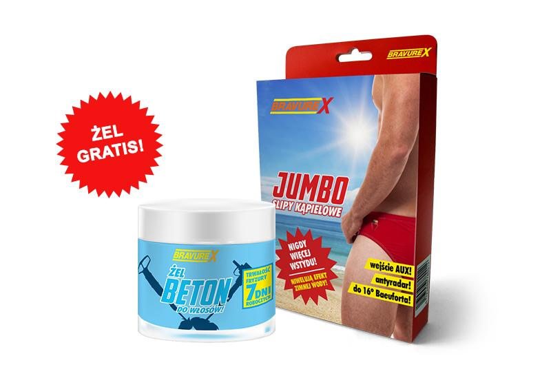 "Slipy kąpielowe JUMBO - brak efektu zimnej wody!". Nowa aukcja na Allegro powinna być wkrótce hitem internetu.