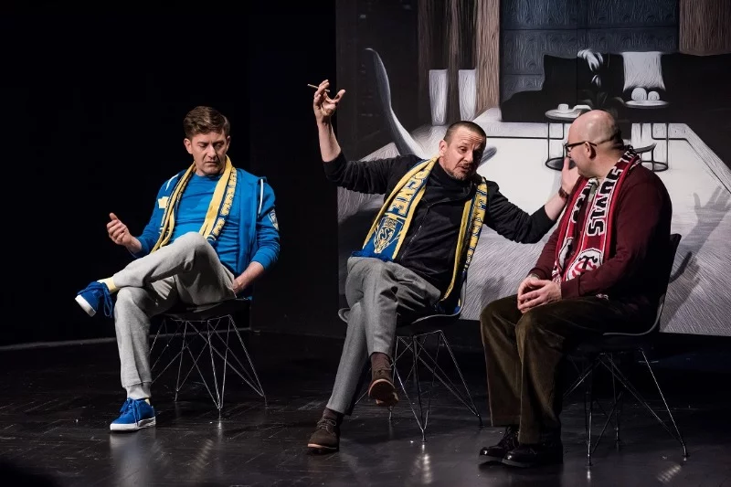 Rafał Królikowski, Bartłomiej Topa i Szymon Bobrowski tworzą na scenie trio doskonałe