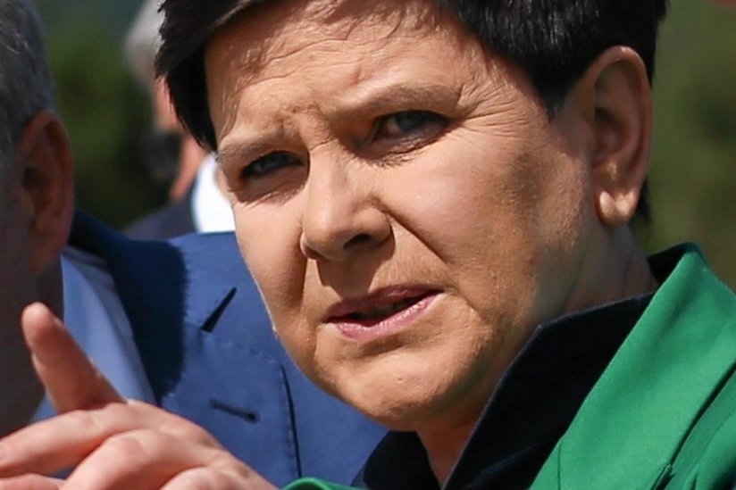 Premier Beata Szydło już widzi Niemców, którzy dyktują PO co mają zniszczyć z osiągnięć obecnego rządu.