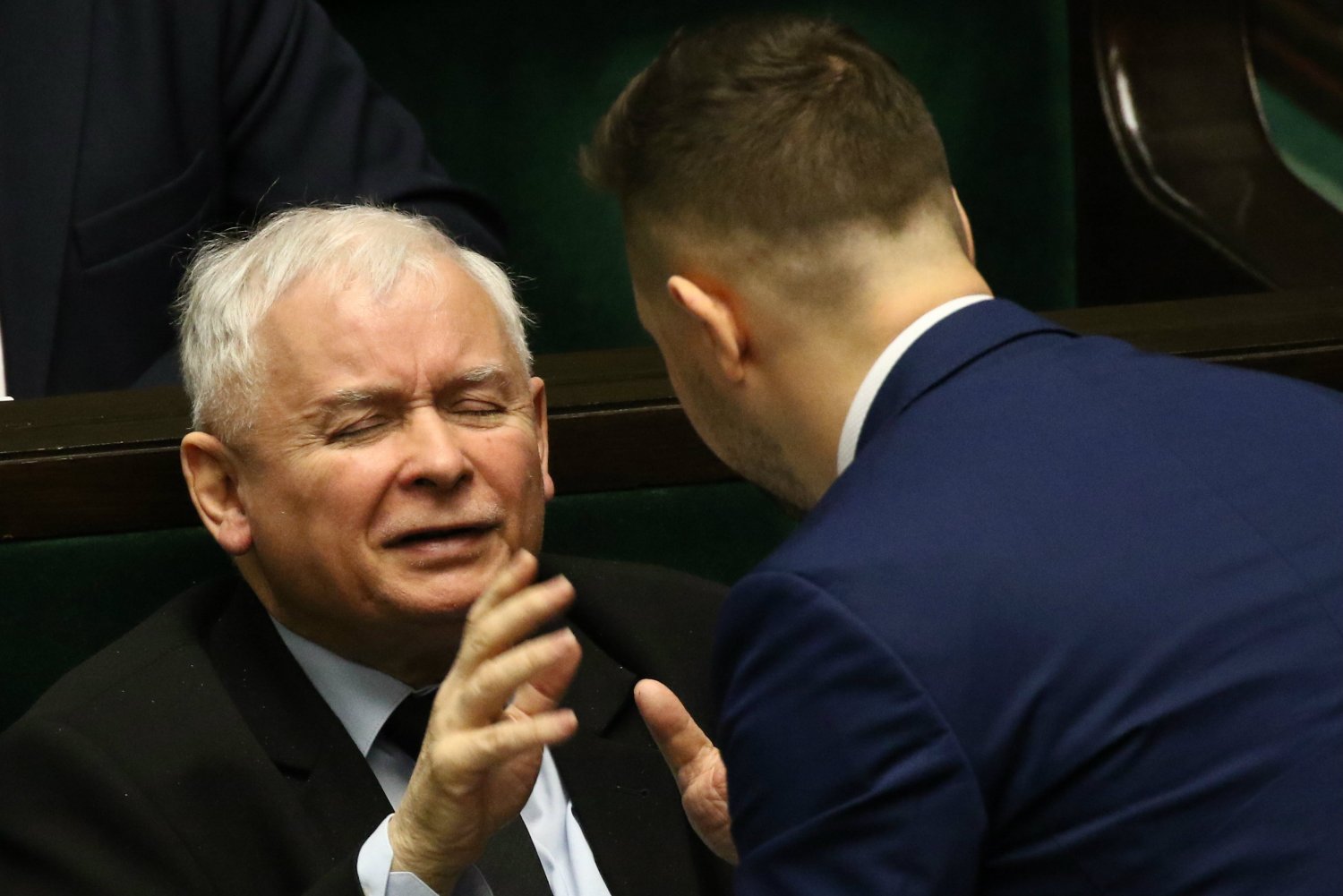 Jarosław Kaczyński przestrzegał członków partii przed porażką w najbliższych wyborach.