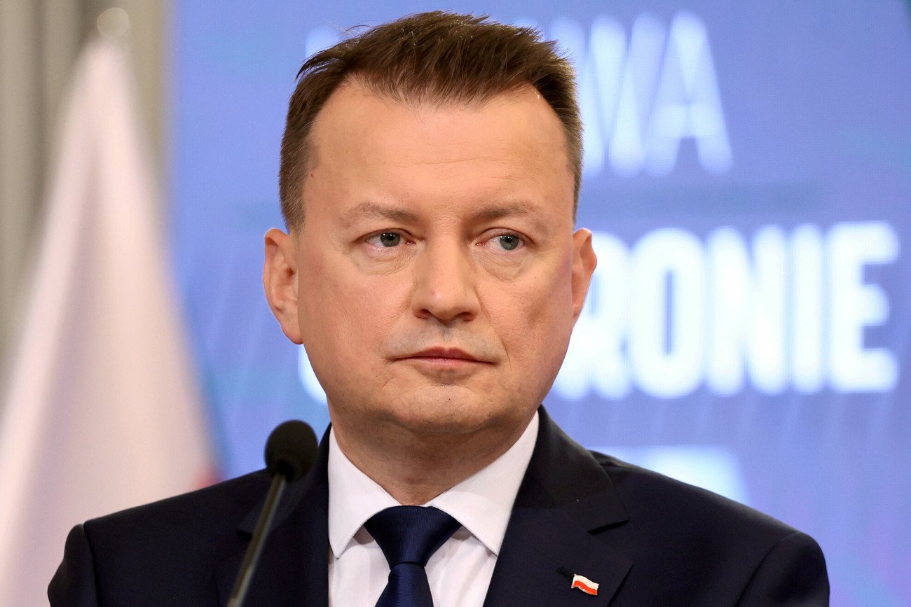 Błaszczak mówił o niespokojnej nocy na granicy.