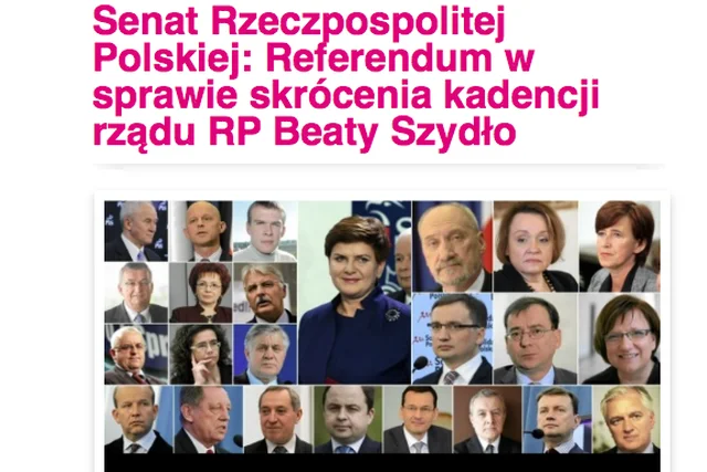 500 tys. podpisów i petycja trafi do Senatu