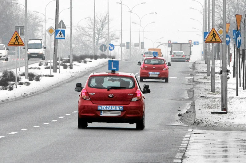 Egzamin na prawo jazdy w Gorzowie skończyło się... kradzieżą samochodu.