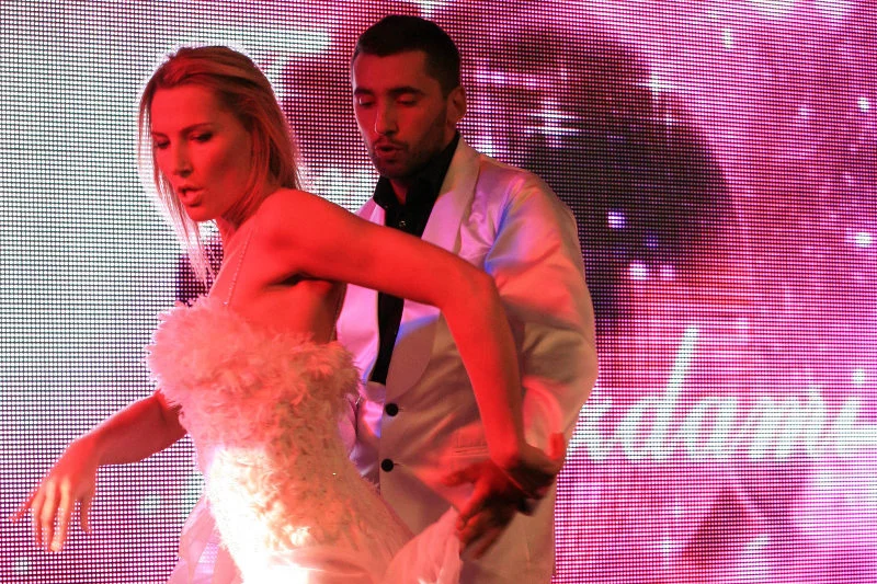 Rafał Maserak na planie "Tańca z gwiazdami"