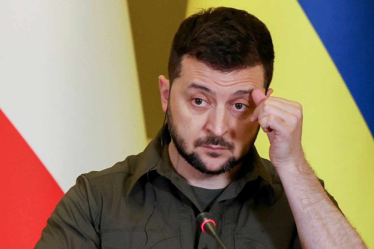 Wołodymyr Zełenski, prezydent Ukrainy