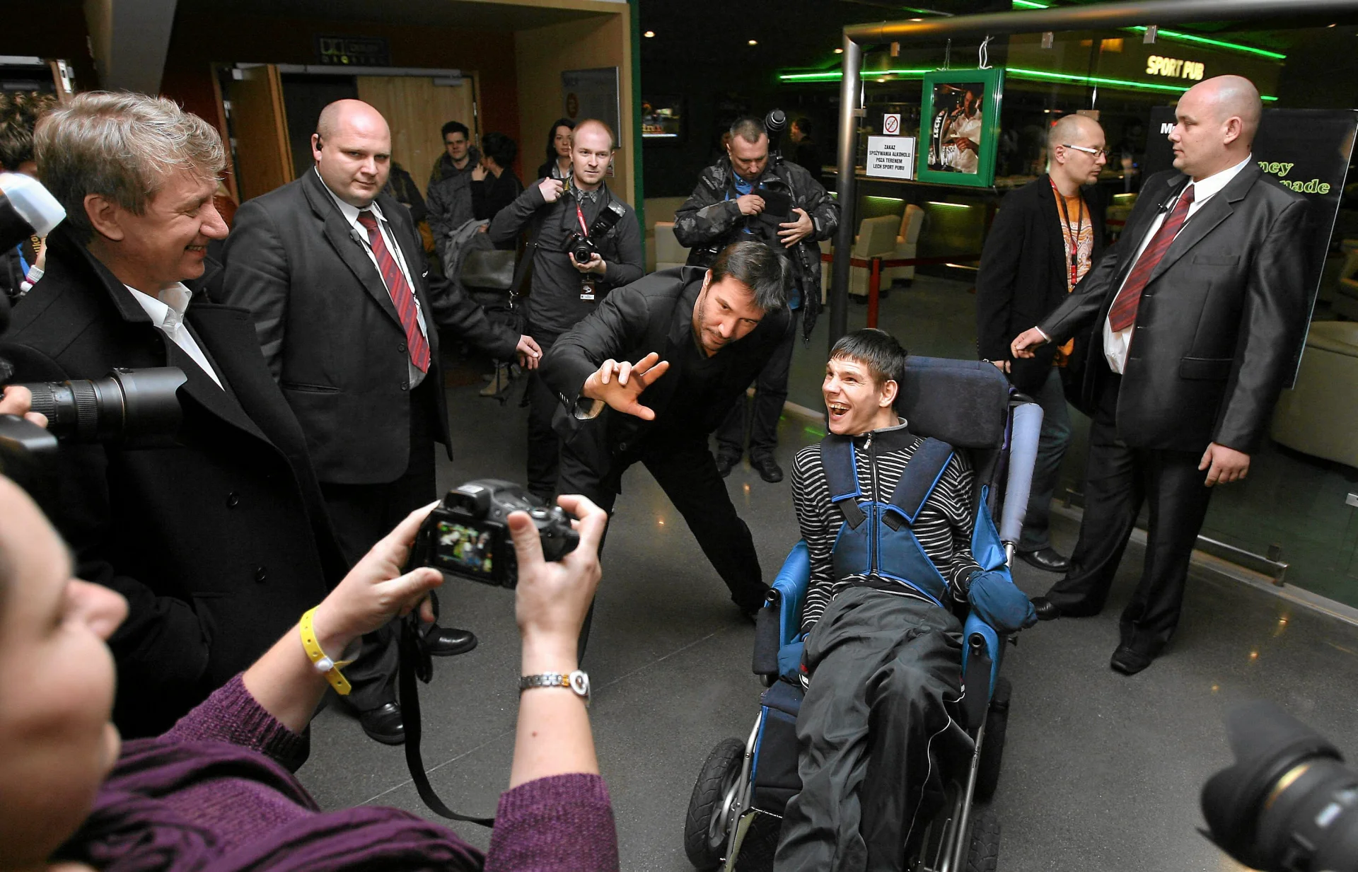 Reeves był gościem festiwalu Camerimage w Bydgoszczy w 2012 roku
