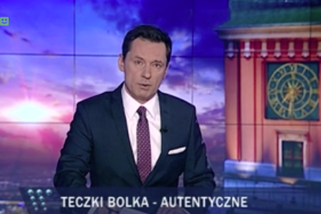 Ziemiec podał nieprawdę w "Wiadomościach". Ogłosił autentyczność teczek znalezionych w domu Kiszczaka