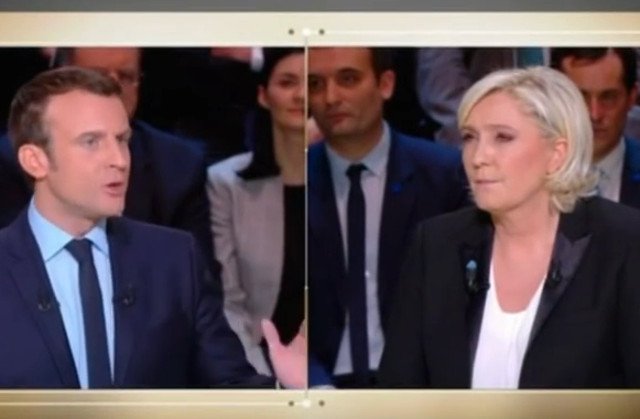 Macron vs. Le Pen.