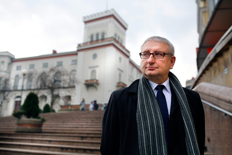 Poseł Pięta nie ma zbyt wysokich notowań w Bielsku-Białej.