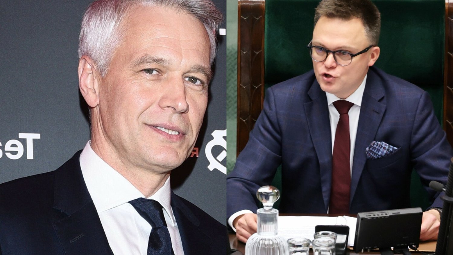 Michał Żebrowski śledzi poczynania Szymona Hołowni. "Nie kupuję popcornu"