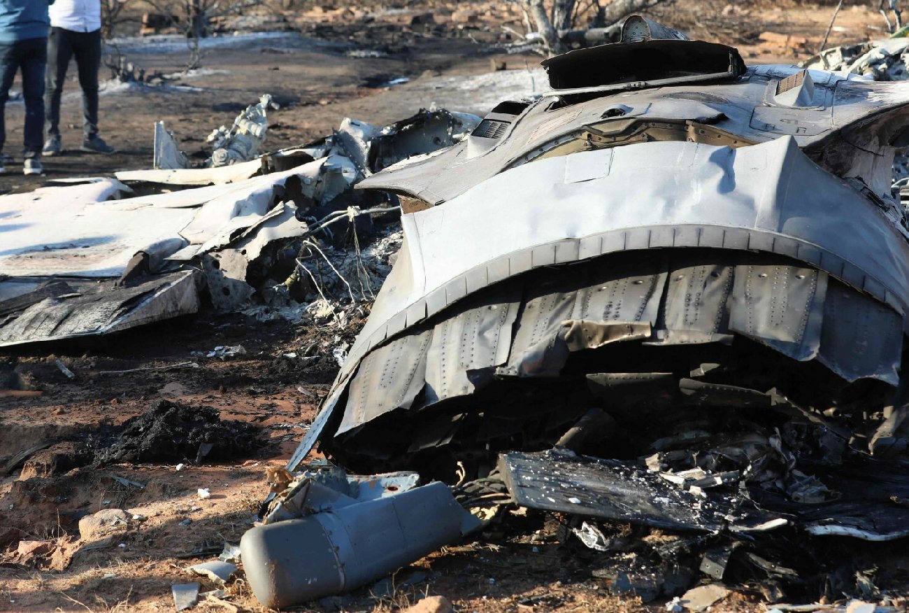 Rosyjski myśliwiec runął blisko polskiej granicy. "Została sterta metalu".