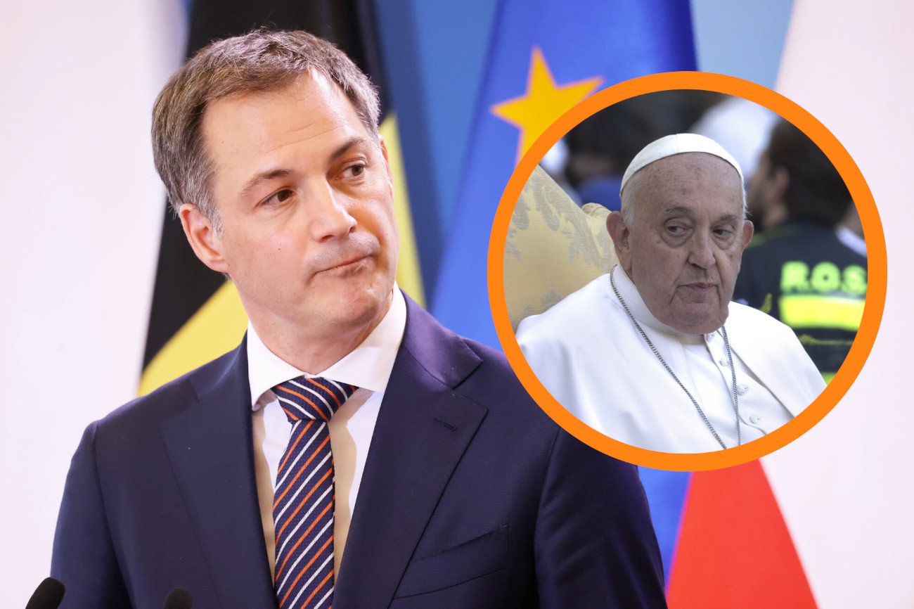 Franciszek chyba już nigdy nie poleci do Belgii. Premier grzmi po jego słowach o aborcji Premier Belgii Alexander De Croo i papież Franciszek