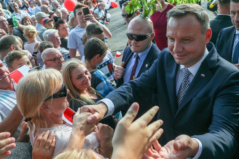 Prezydent Andrzej Duda z wizytą w Zgorzelcu. Tu padły słowa o zakładzie w Pieńsku.