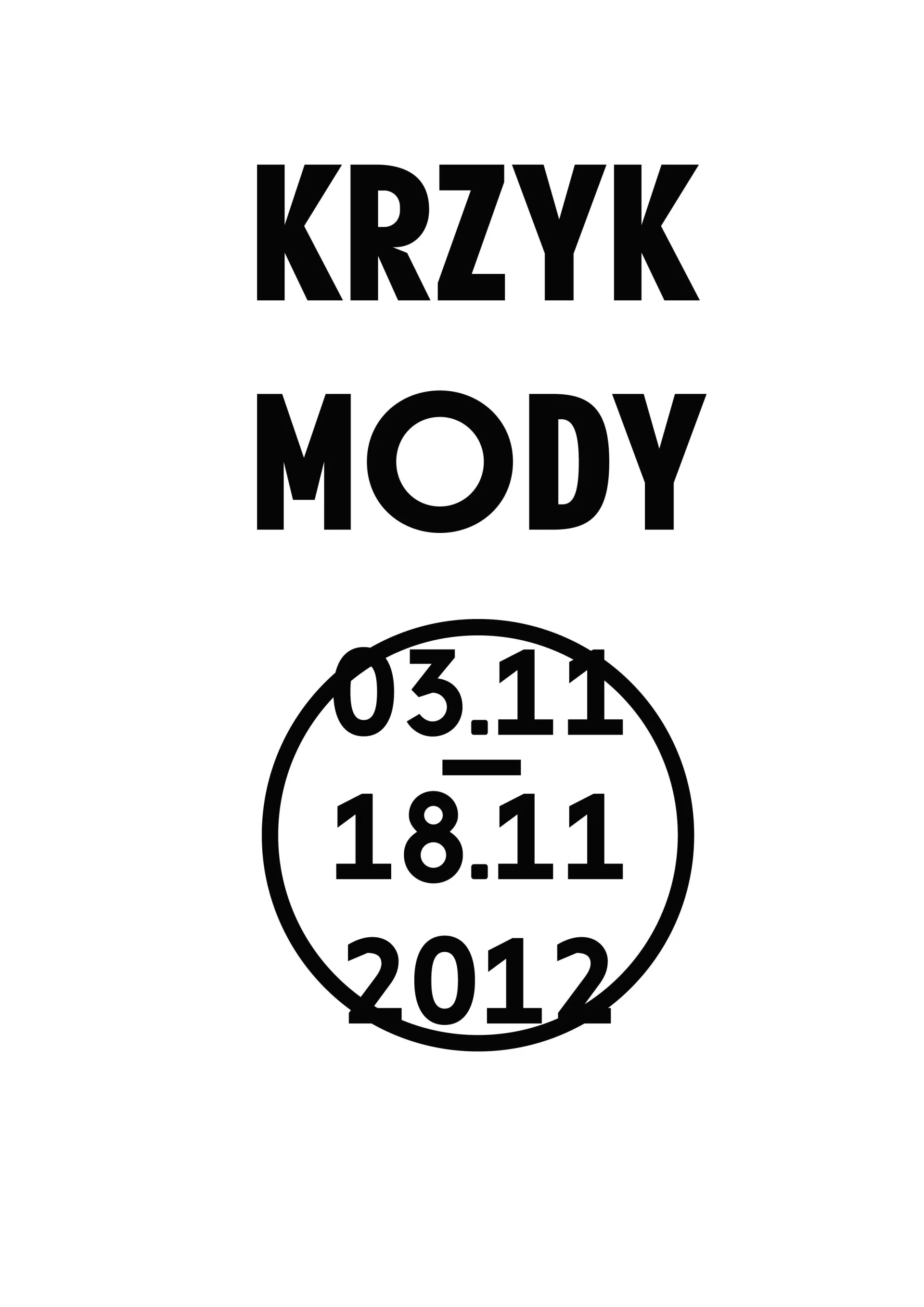 Logo KRZYKU MODY