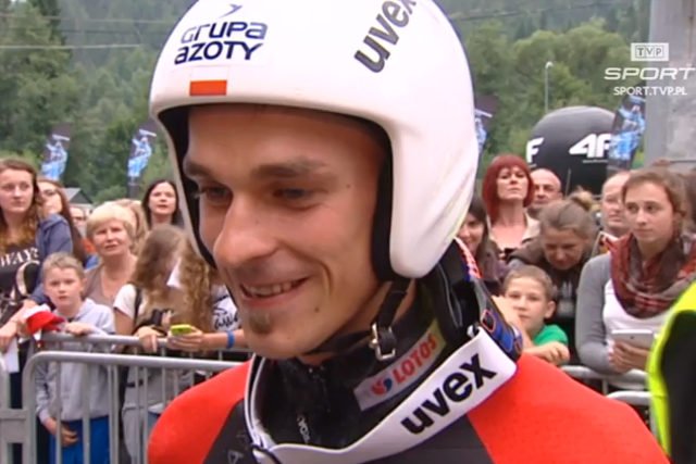 Mirosław Żukowski napisał, że Piotr Żyła cofa nas do czasów, w których sportowiec kojarzył się z prymitywem