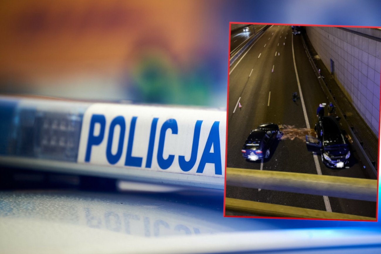 Pięć osób zostało rannych po wypadku, do którego doszło w sobotę nad ranem na drodze S8 w Warszawie