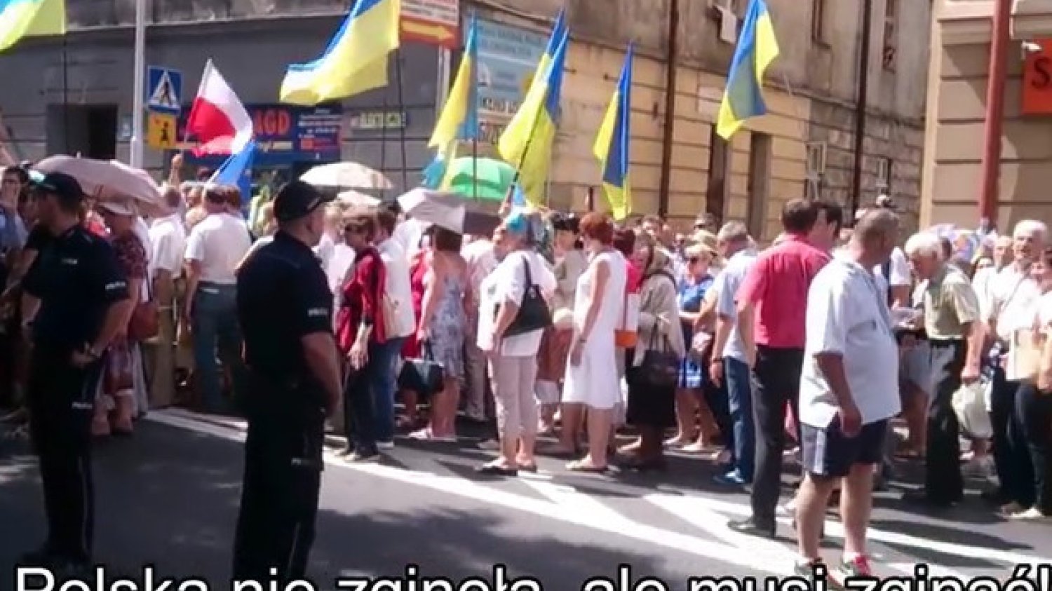 Prokuratura w Przemyślu zbada, czy Ukraińcy propagowali totalitaryzm.