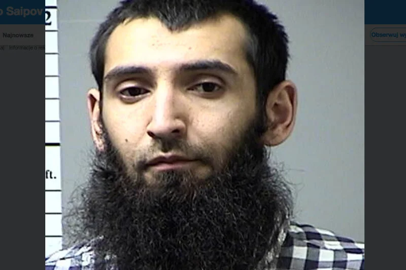 Uzbek Sayfullo Saipov, 29-letni sprawca zamachu w Nowym Jorku.