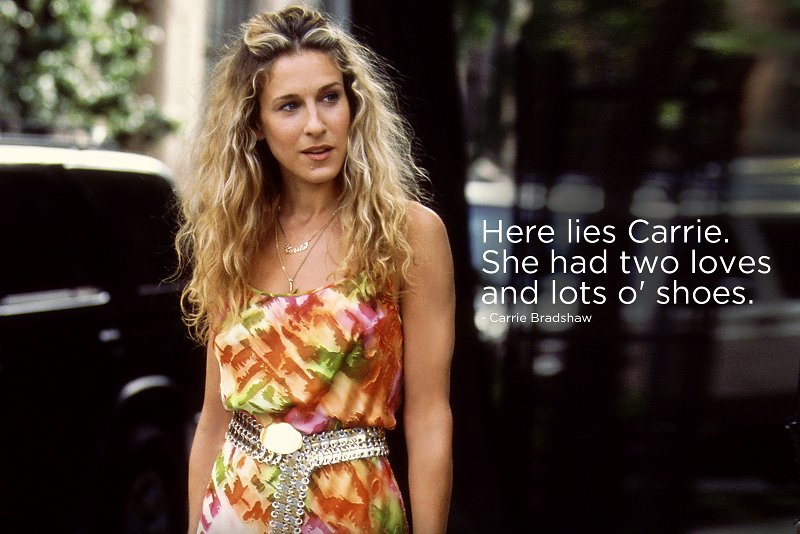 Tapeta z bohaterką oryginalnego "Seksu w wielkim mieście", Carrie Bradshaw (Sarah Jessica Parker), którą w prequelu do serialu, "Dziennikach Carrie", zagra AnnaSophia Robb