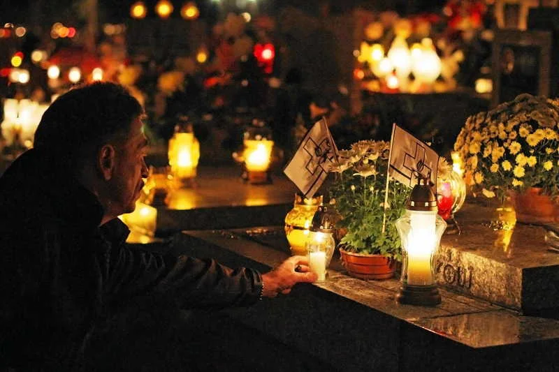 1 Listopada. Cmentarz Podgórski w Krakowie.