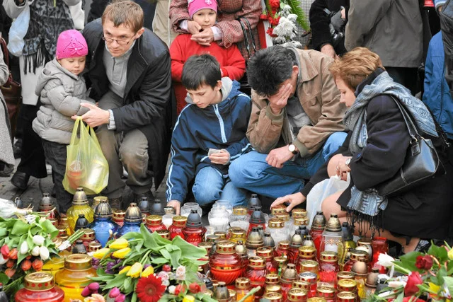 Pałac Prezydencki, 10 kwietnia 2010 r.