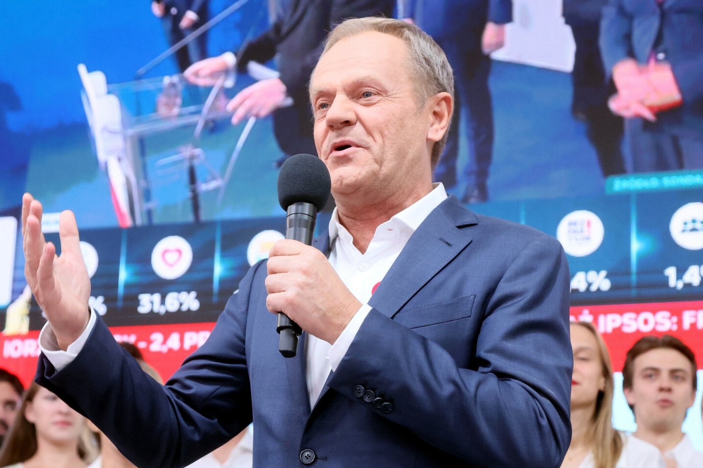 Lider PO Donald Tusk.