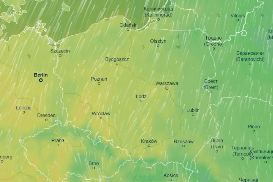 W niedzielę w Polsce będzie naprawdę ciepło.