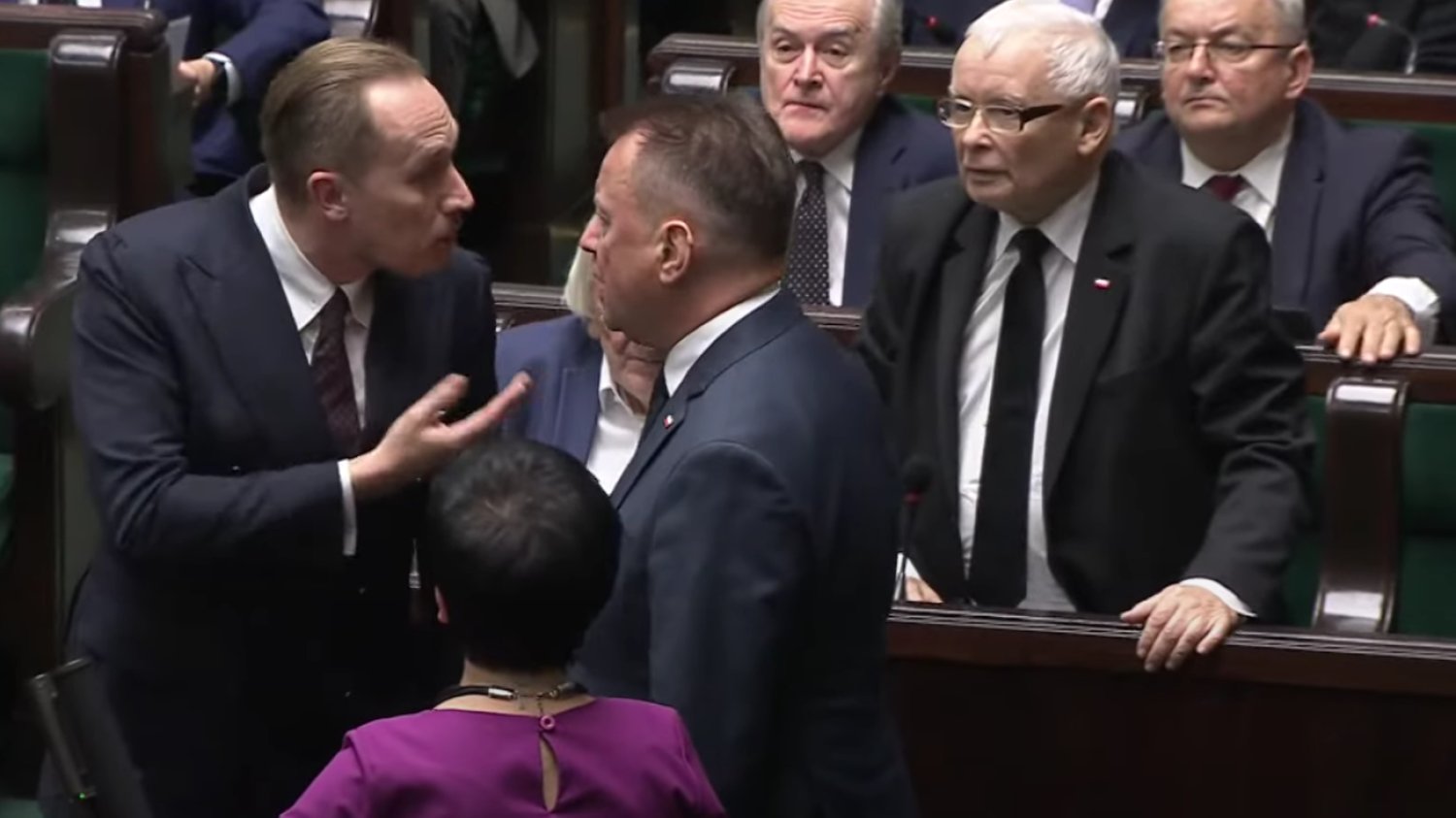 spięcie posłów w Sejmie