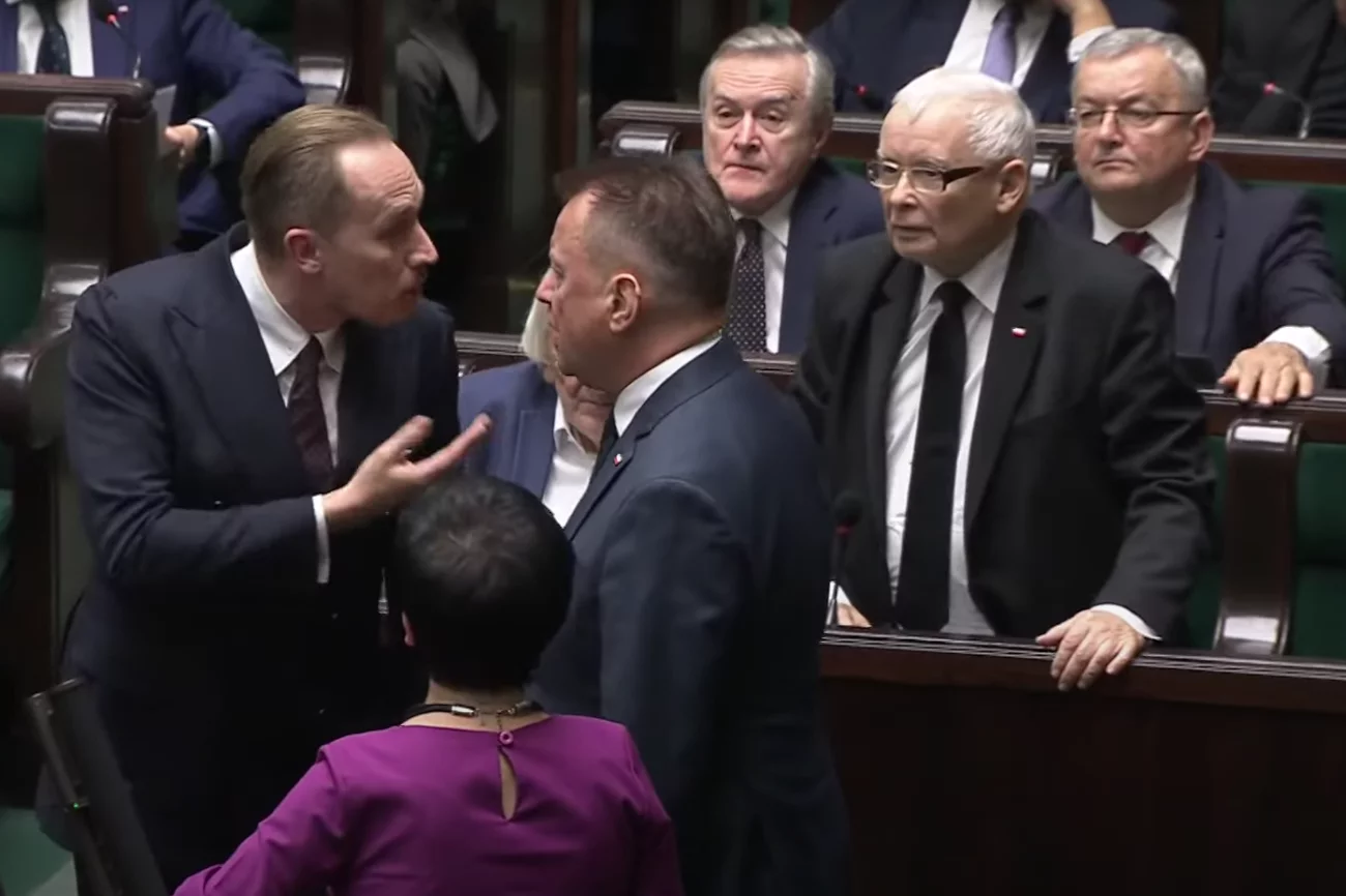 spięcie posłów w Sejmie