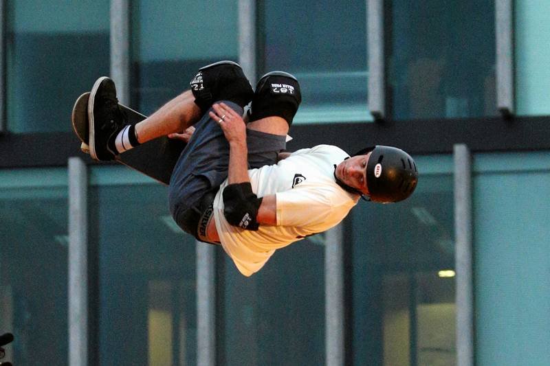 Tony Hawk w Warszawie zelektryzował publiczność zebraną na Gumball 3000