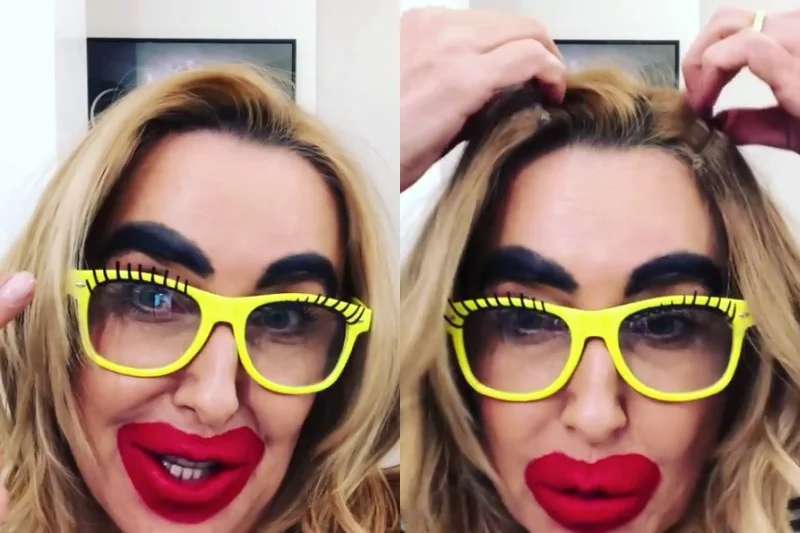 Agata Młynarska zainspirowała się tutorialem Kasi Nosowskiej. Inne użytkowniczki Instagrama również naśladują piosenkarkę