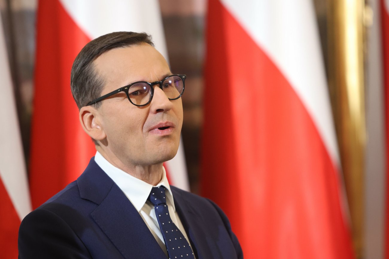 Spotkanie premiera w Jaśle poświęcone Donaldowi Tuskowi. Mówił tylko o PO