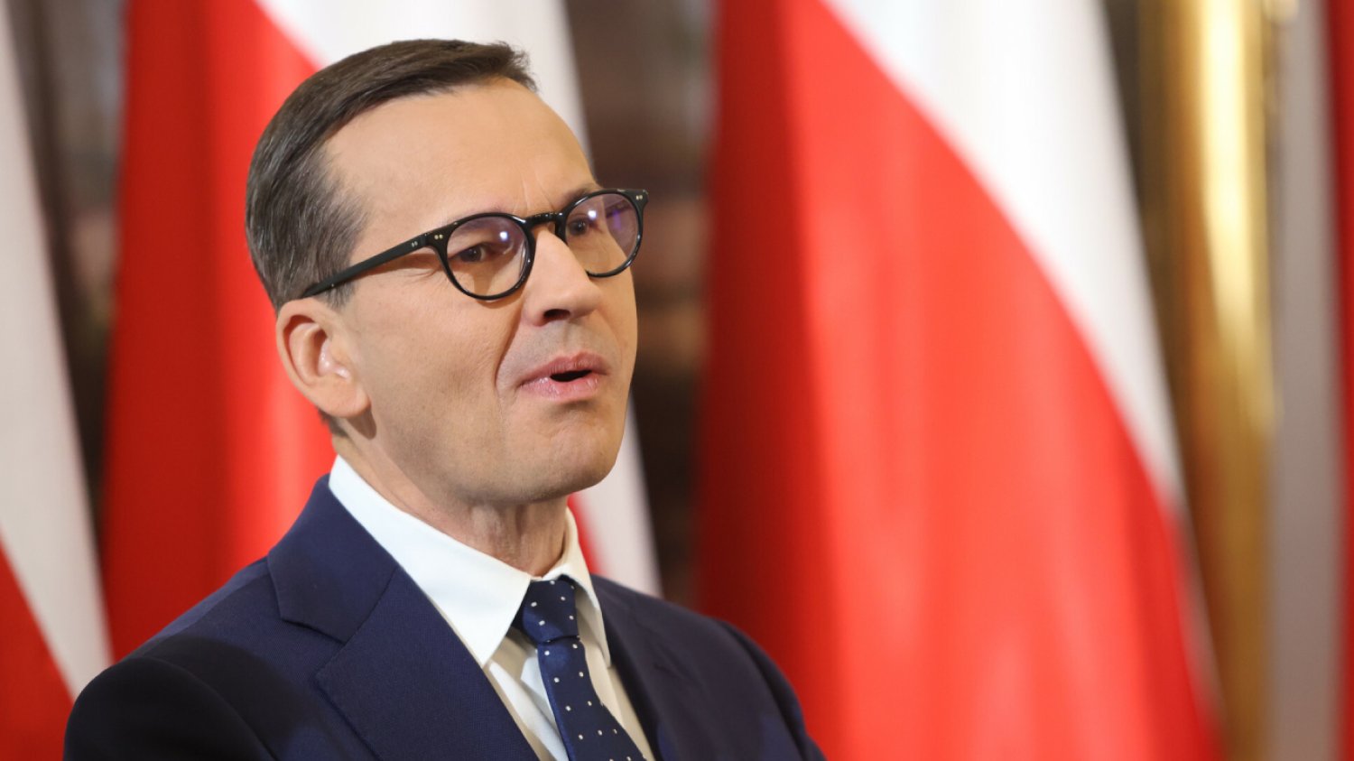 Spotkanie premiera w Jaśle poświęcone Donaldowi Tuskowi. Mówił tylko o PO
