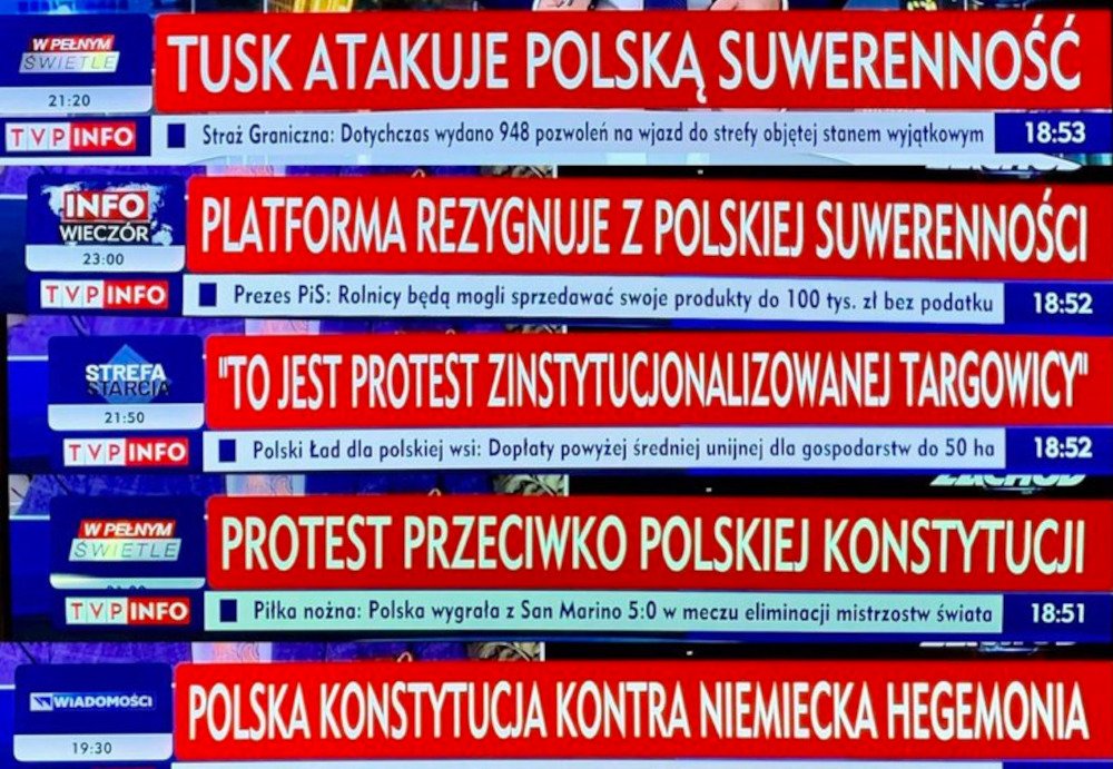 Paski w TVP