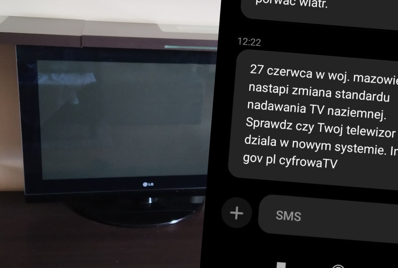 Dziwny alert RCB na telefonach Polaków. Tym razem chodzi o telewizory