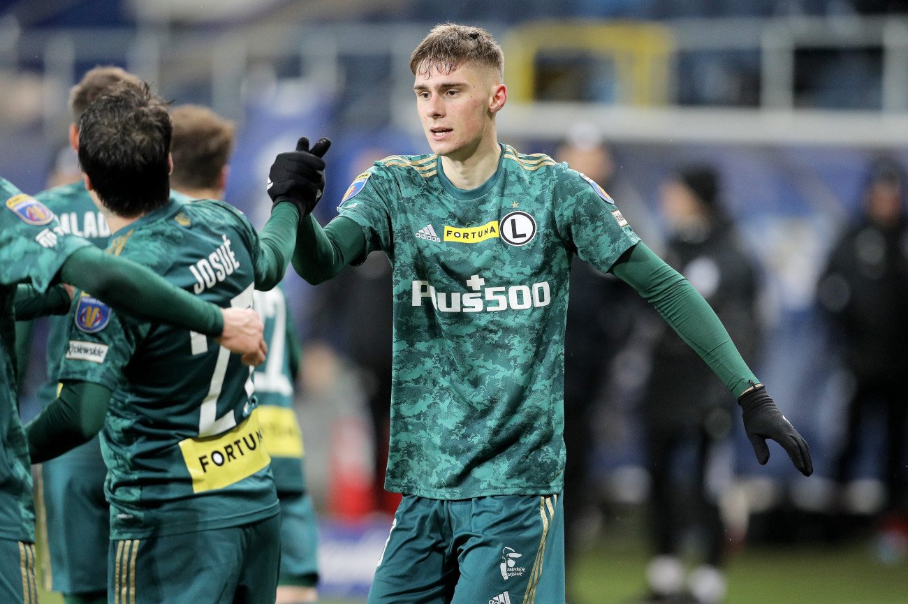 Szymon Włodarczyk dał Legii Warszawa bezcenne trafienie w meczu 1/16 finału Pucharu Polski z Motorem Lublin.