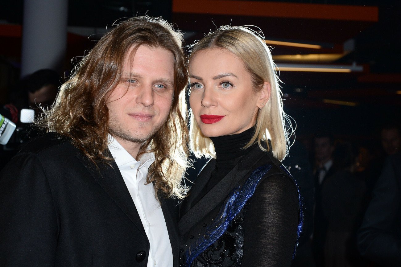 Agnieszka Woźniak-Starak z mężem w 2017 roku.