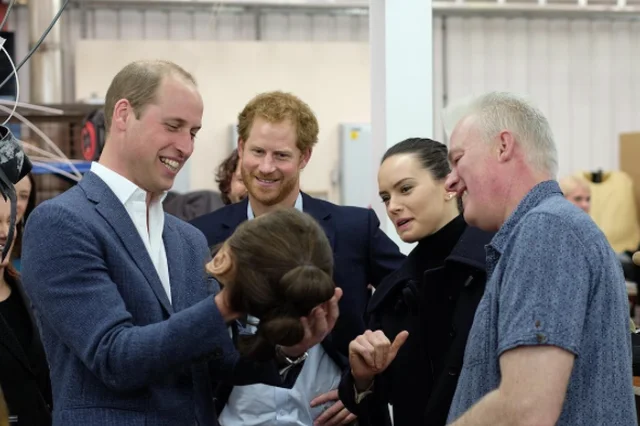 Książęta William i Harry zagrali w nowych "Star Warsach".