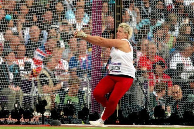 Anita Włodarczyk - jako pierwsza kobieta przekroczyła w rzucie młotem granicę 80 metrów.