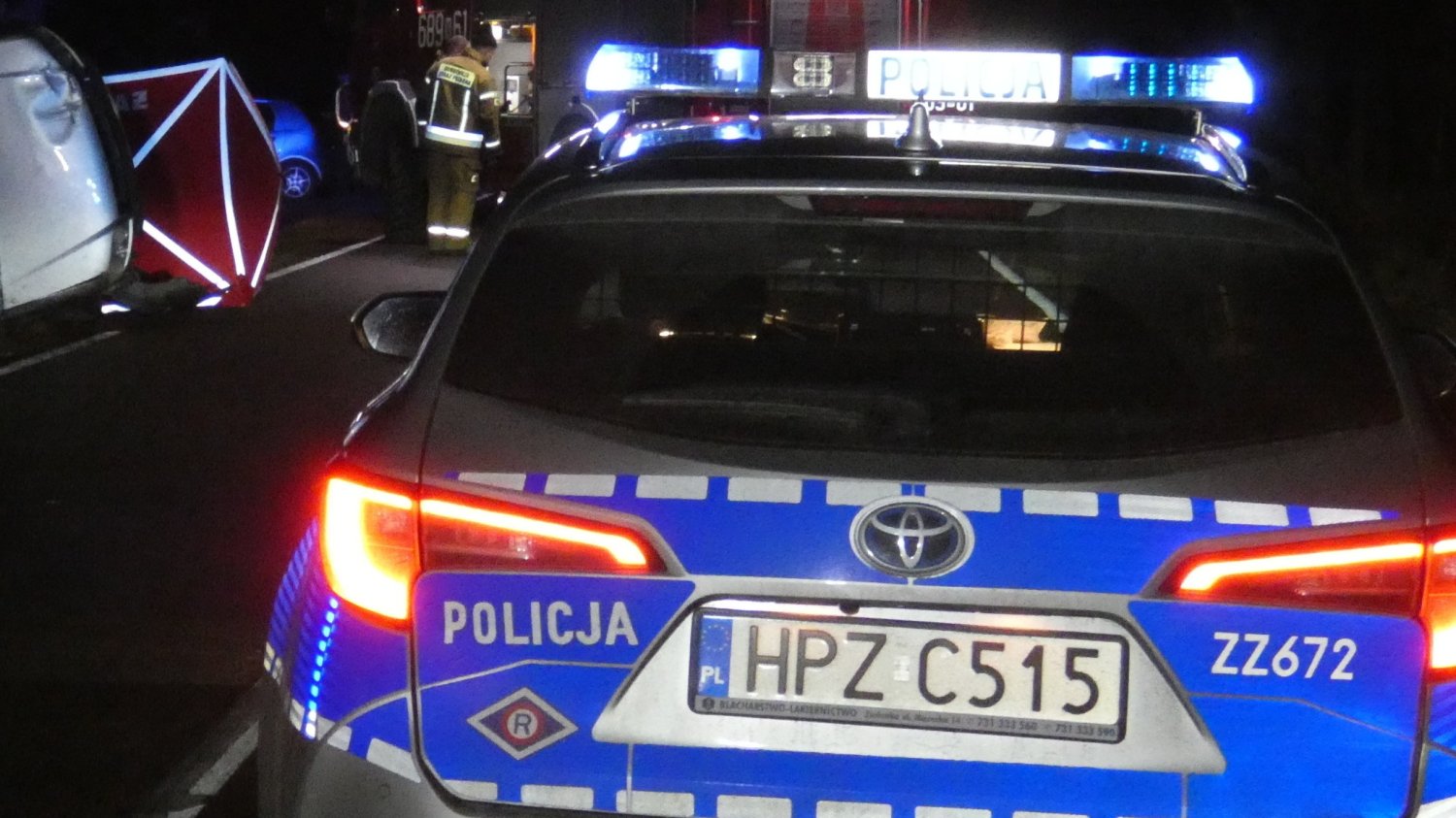 Wypadek na warszawskiej Wisłostradzie. Nowe informacje od śledczych Policja