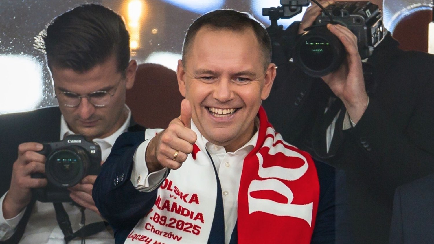 Karol Nawrocki: pielgrzymka kibiców Karol Nawrocki